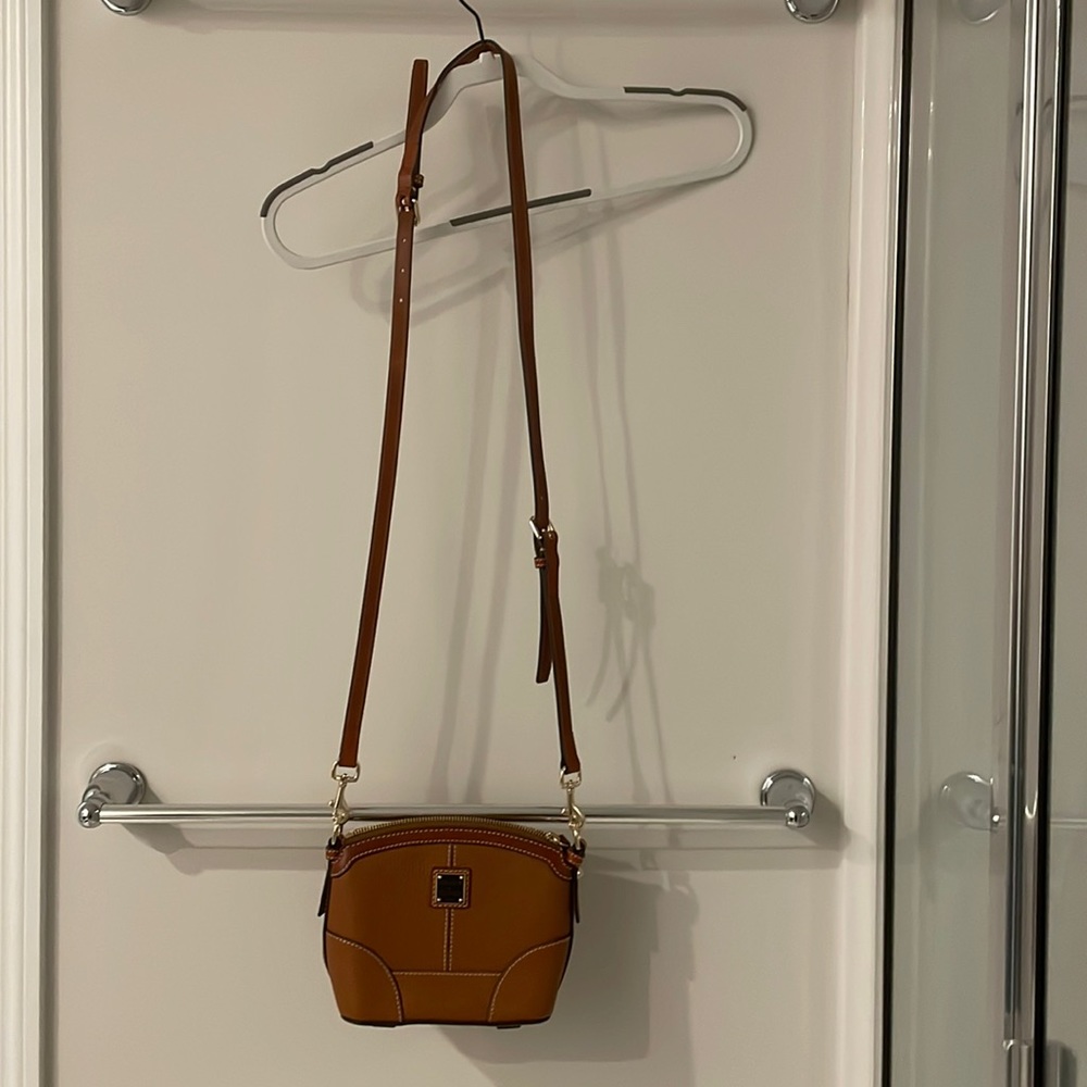 Dooney & Bourne brown small crossbody bag
